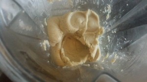 Cashew cream with boiled cashews, view 1